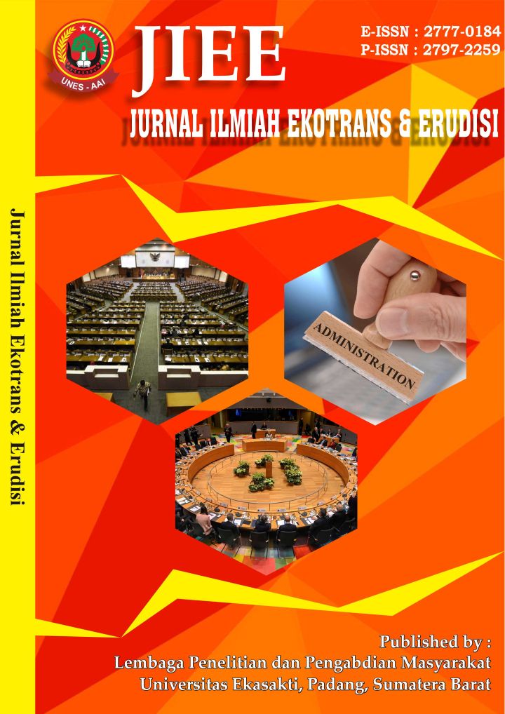 JIEE published issue cover, Volume 3 Number 2 (2023)